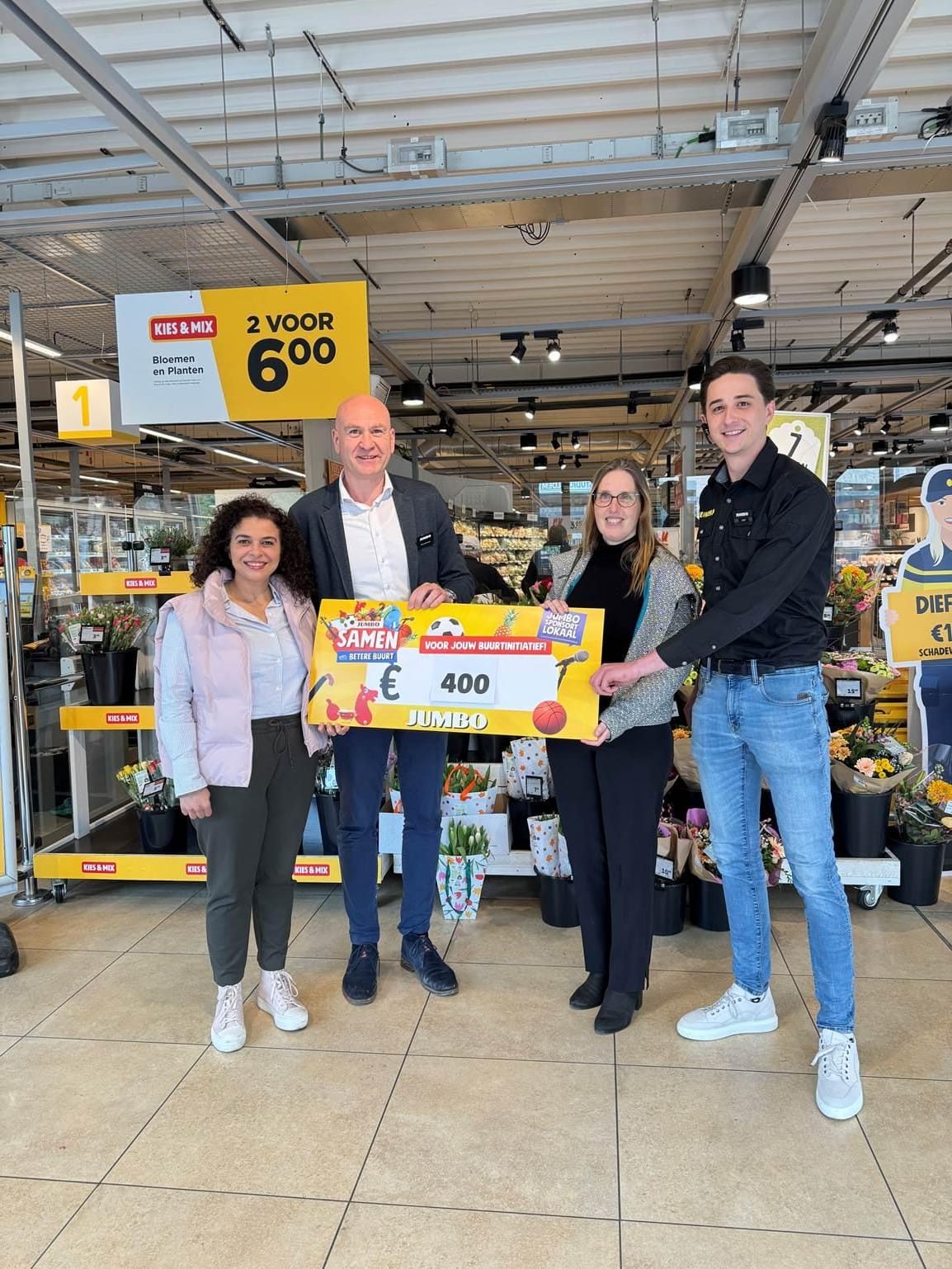 Sponsoractie van Jumbo Sint-Oedenrode Centrum